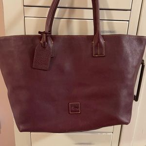 Dooney & Bourke Large Plum Tote